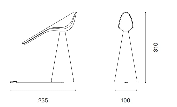 Алюминиевая светодиодная настольная лампа Established&Sons TIKI ARCH-00145932 - Вид №87