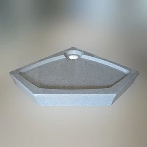 Душевой поддон 100X100X16 СМ P-СЕРЫЙ GUTEWETTER