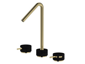 Смеситель для раковины с 3 отверстиями для мраморной столешницы