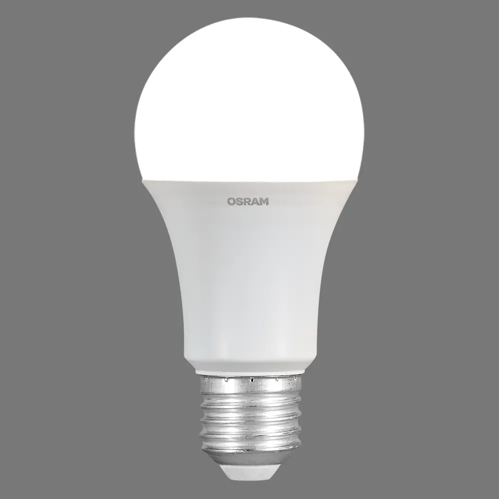 Лампа светодиодная E27 220-240 В 10 Вт груша 1055 лм, холодный белый свет OSRAM STLM-2153636 - Вид №2