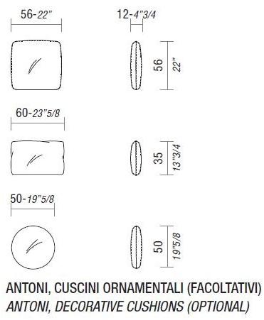 ESTEL GROUP Кожаное кресло с подлокотниками Antoni sun-id-1440600 - Вид №2