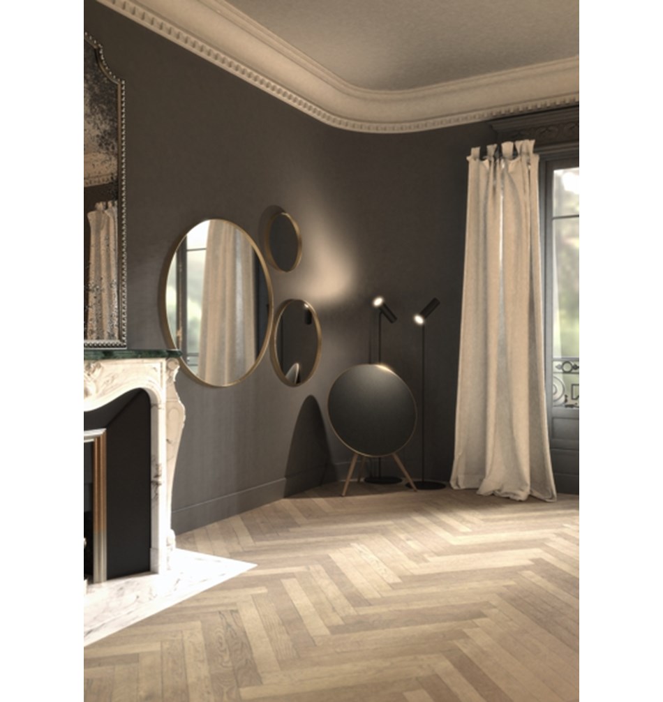 FROST Зеркало круглое 4134, Ø40cm » золото Нержавеющая сталь Золото U4134-GO  - Вид №4