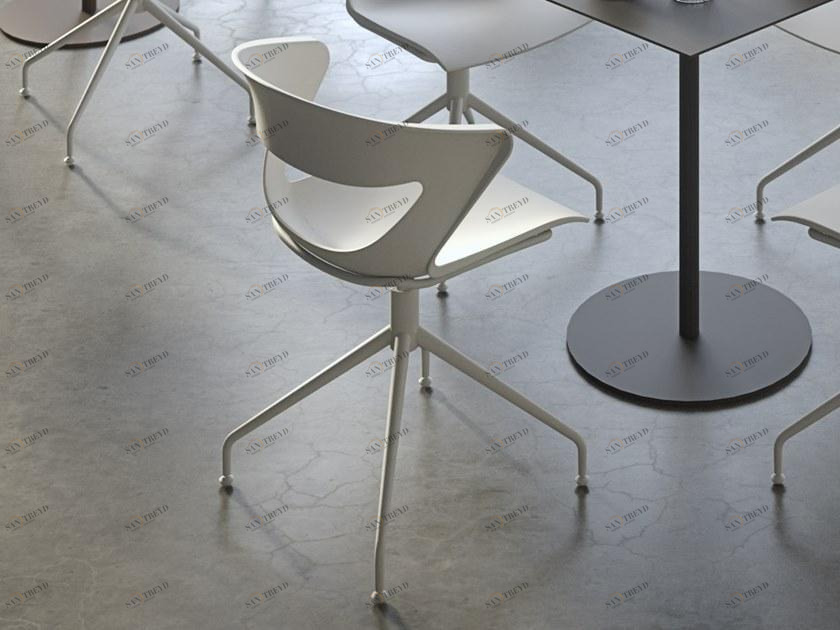 Kastel Кресло на эстакаде из пластика с открытой спинкой Kicca sun-id-1508995