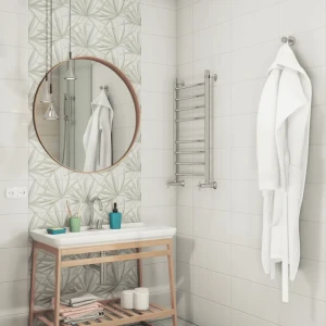 Декор LB Ceramics Моана Бамбук 19.8x39.8 см 1.58 м² цвет белый/зелёный