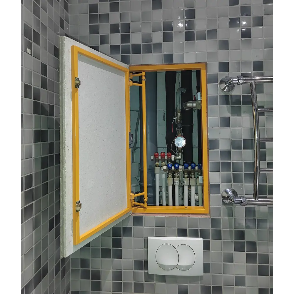 Люк ревизионный скрытый нажимной ЛсИС РРЗ металл 30x30 см STLM-2112258 - Вид №5