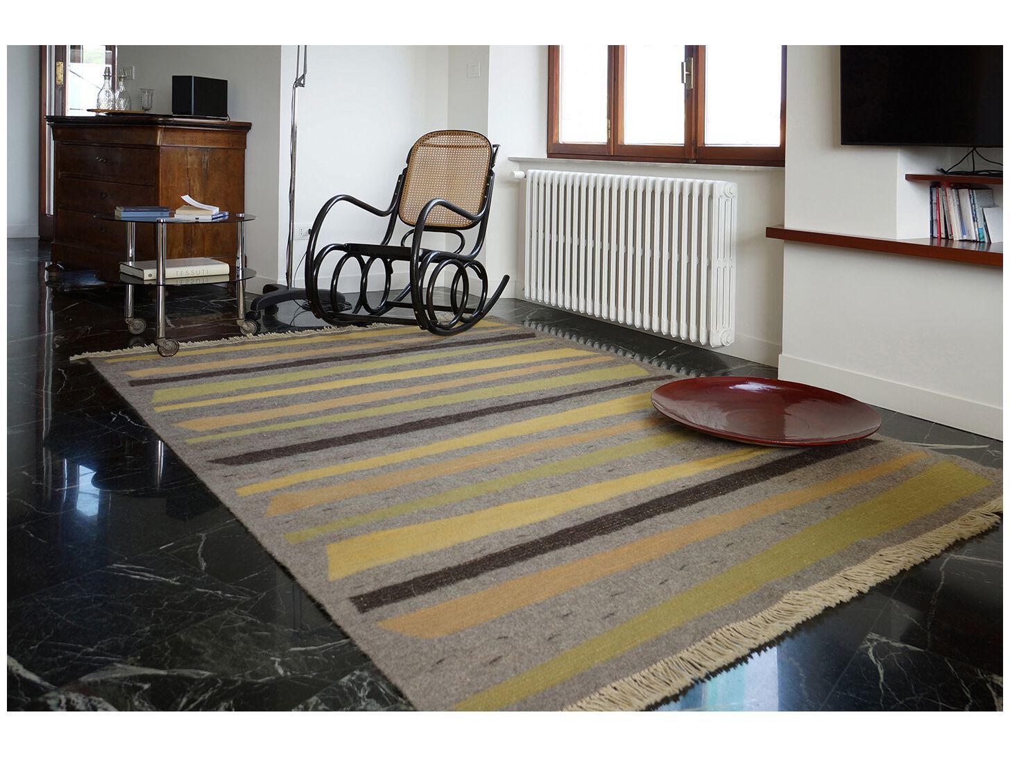 Шерстяной узор ручной работы ковер Eugenia Pinna коврики ARCH-00060147 - Вид №1