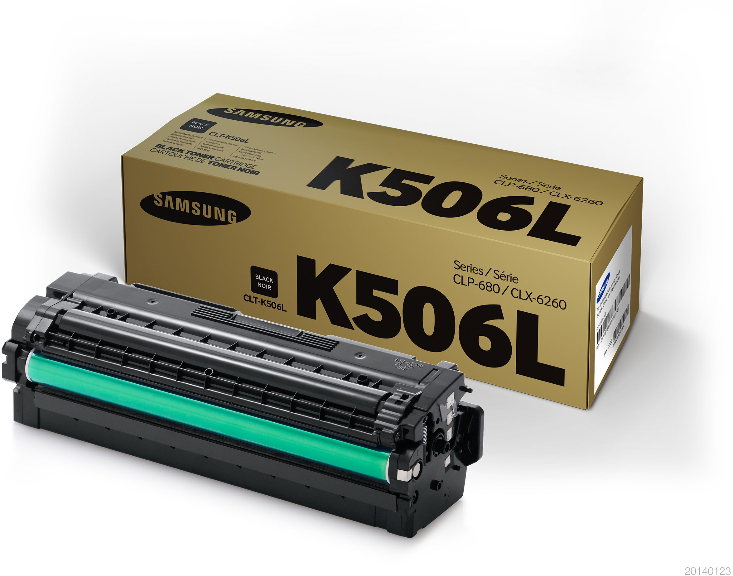 SU173A Samsung clt-k506l high yield black toner cartridge HP Santreyd  - Вид №2