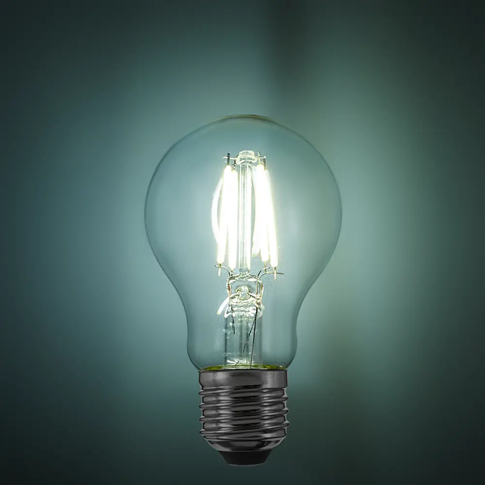 Лампа светодиодная Osram А E27 220/240 В 5 Вт груша 600 лм холодный белый свет STLM-2003631 - Вид №2