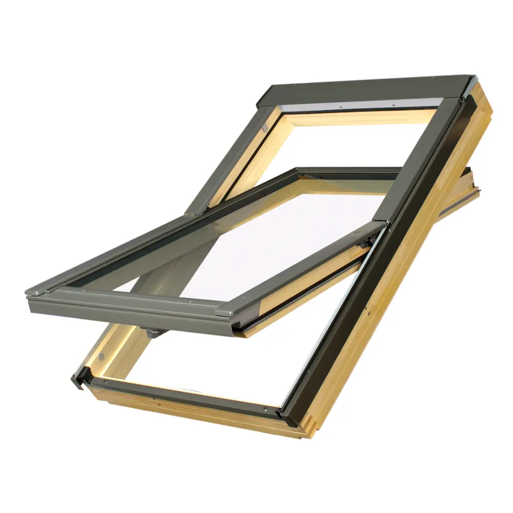 Мансардное окно Fakro FTP с системой безопасности topSafe 78×118 см 87506740 STLM-1421521