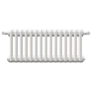 91578266 Радиатор трубчатый Guardo Pilon Aqua 3T-0400 6 NKV 50/29.4 6 секций нижнее подключение сталь цвет белый STLM-1491355