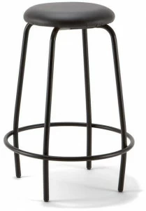 Linea Fabbrica Высокий табурет с подставкой для ног Mea soft
