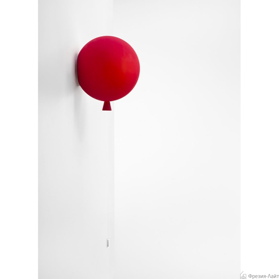 Brokis MEMORY WALL D250 КРАСНЫЙ МАТОВЫЙ CGC579 PC881 CGSU881 настенный светильник воздушный шар 116341