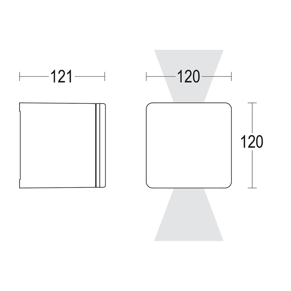 Bivio W 2L Ghidini Bivio .05 Темно-Cерый (Матовый)  - Вид №1