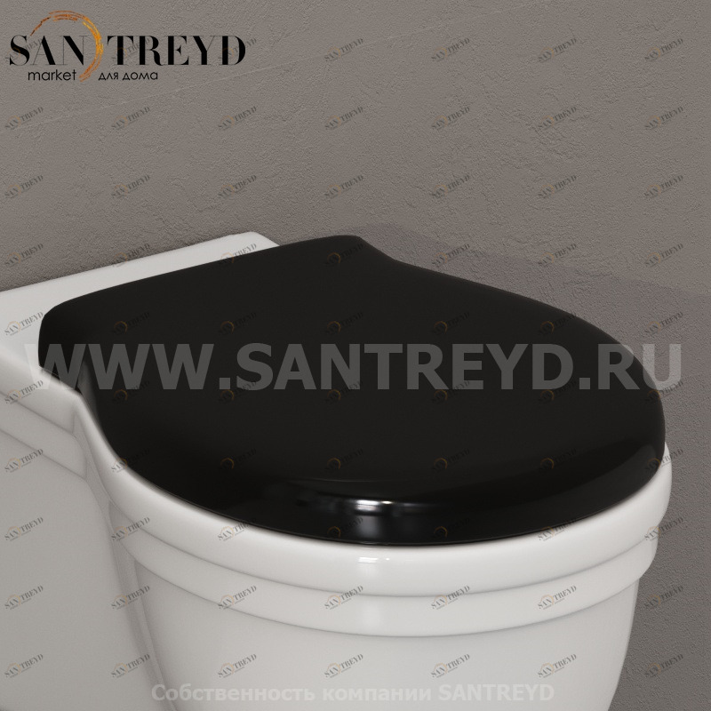 PA029NOR Крышка сиденье для унитаза Ceramica Globo PAESTUM