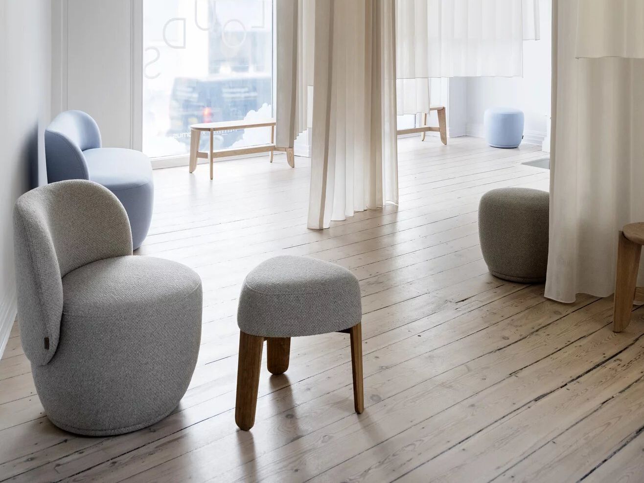 Тканевое кресло blomus Kuon ARCH-00123885 - Вид №10