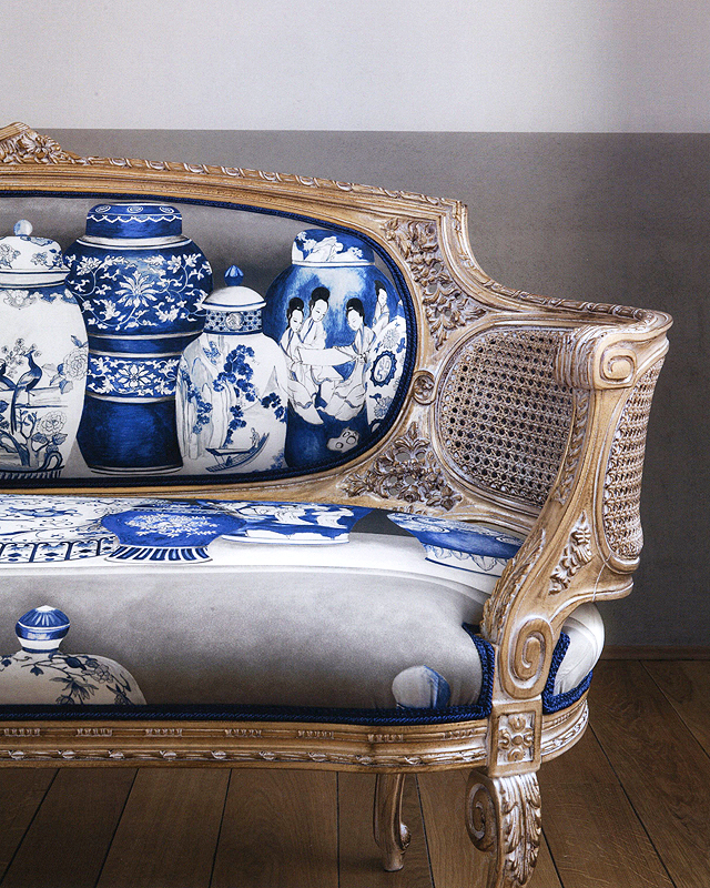 Софа Diderot ANGELO CAPPELLINI 8857/LD  - Вид №2