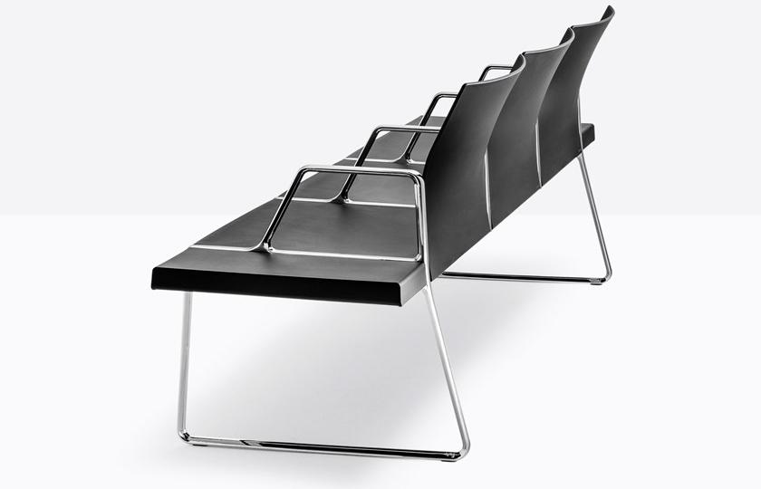 Pedrali Скамейка с подлокотниками Plural P02013/14/16/2019 - Вид №3