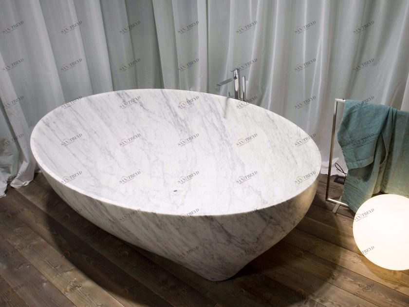 Antonio Lupi Design Ванна из каррарского мрамора Antoniolupi sun-id-1394685