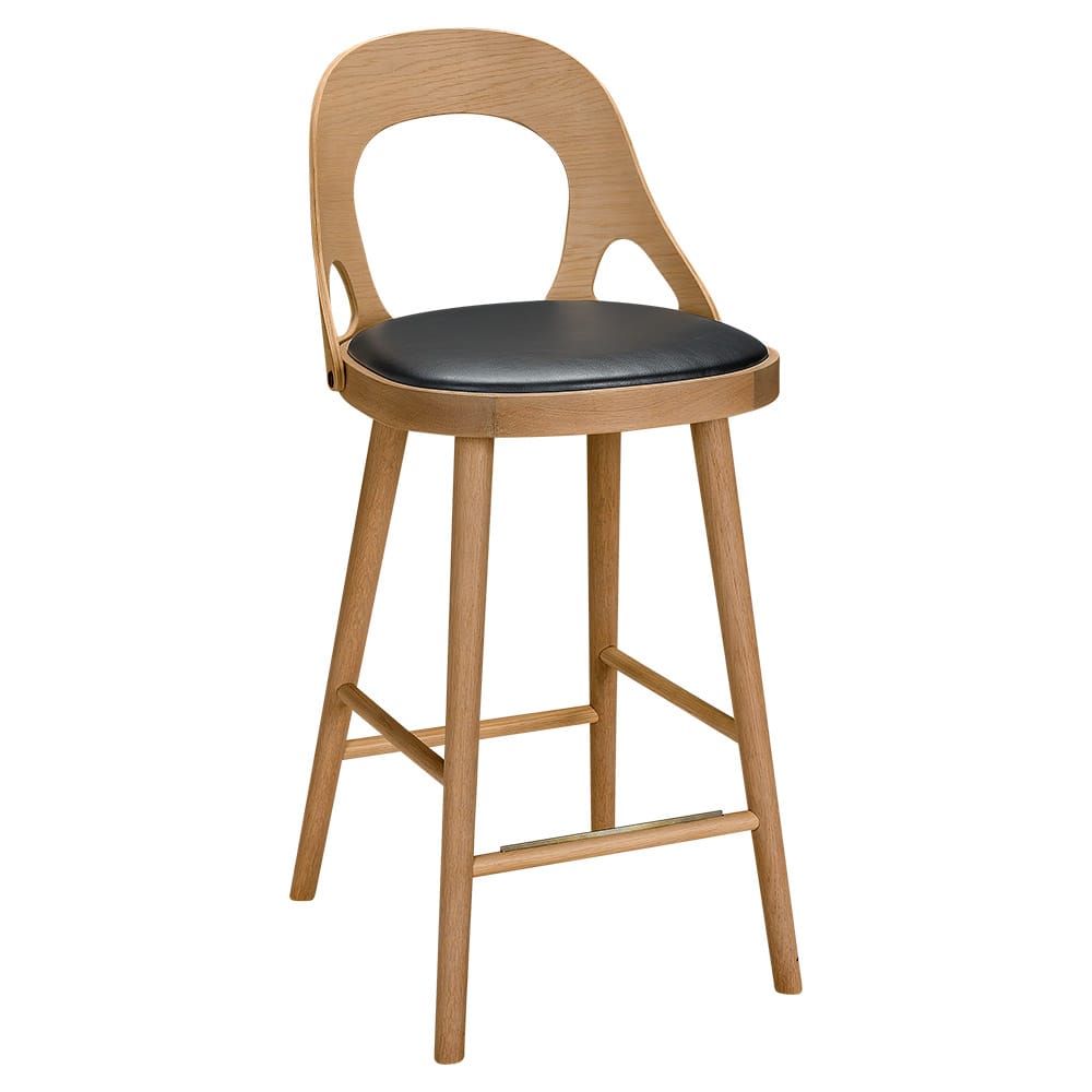 Высокий дубовый стул со спинкой Hans K Colibri ARCH-00069244