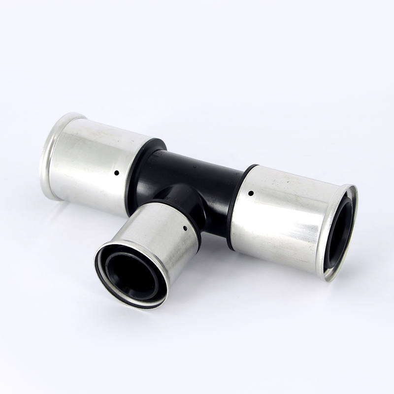 Тройник пресс PVDF HENCO 50х40х50 10PK504050