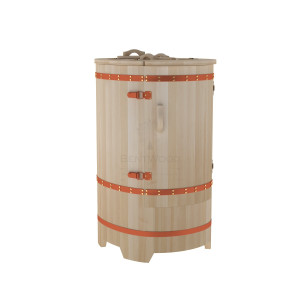 868 Фитобочка прямая "Премиум" цвет натуральный, фурнитура 007 Alyarus