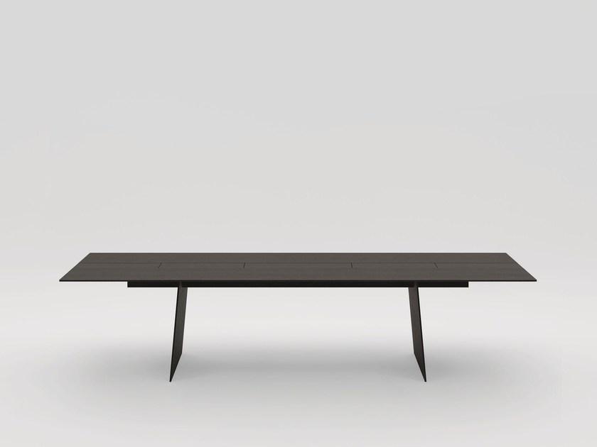 Paola Lenti Прямоугольный деревянный стол sun-id-1380493 - Вид №2