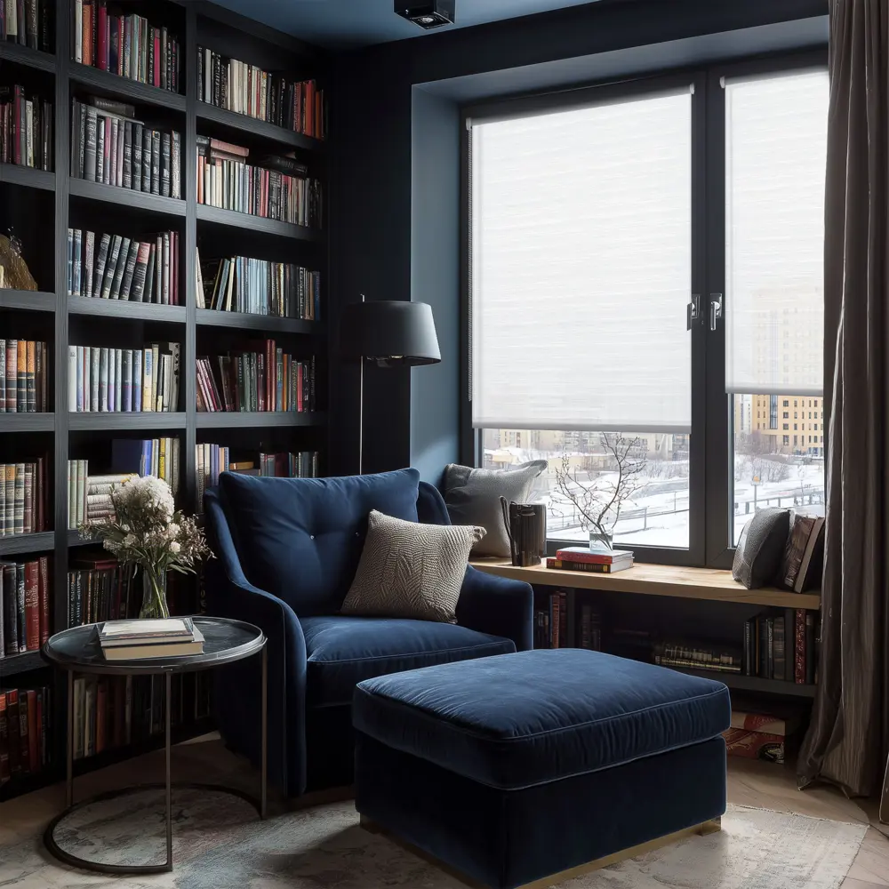 Штора рулонная Микли 40x150 см белая FRANC GARDINER STLM-2117093 - Вид №3