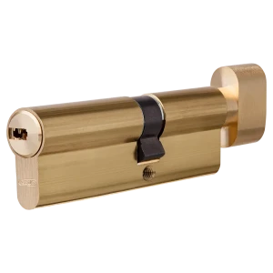 Цилиндр Abus 45х35 мм, ключ/вертушка, цвет золото 82389985 STLM-2196122