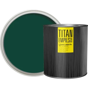 Грунт-эмаль по ржавчине Ореол Titan цвет зеленый 2.7 кг 84439768 STLM-2179873
