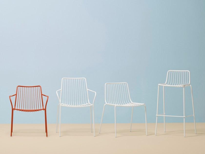 Штабелируемый металлический садовый стул Nolita 3651 Santreyd - Вид №8