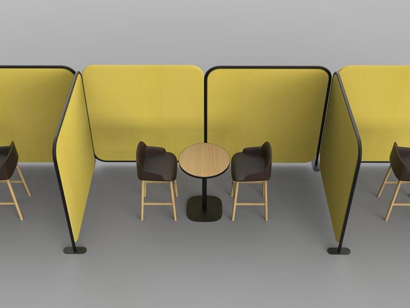 Quinti Sedute Отдельностоящая модульная офисная перегородка из металла sun-id-1392926 - Вид №4