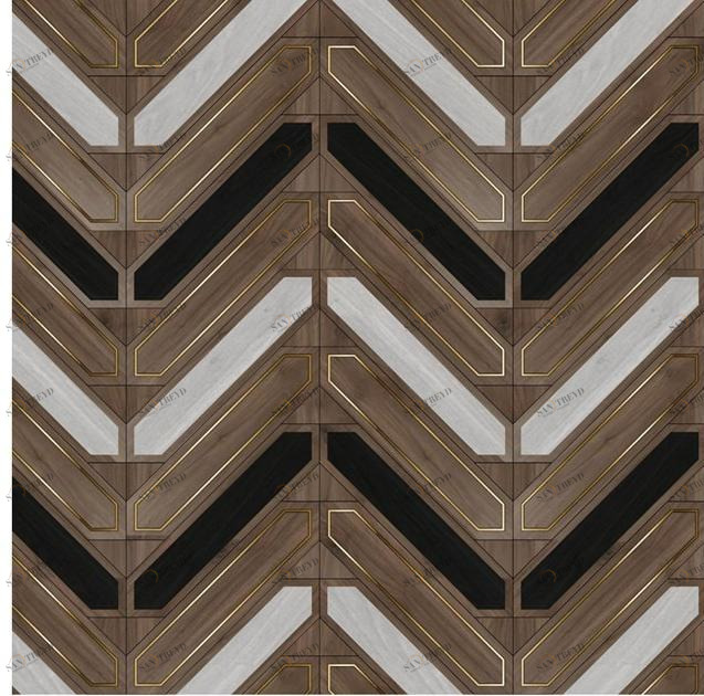 Деревянные полы / настенные покрытия для интерьеров Pavimento modulare speciale matita Santreyd sun-id-1432669