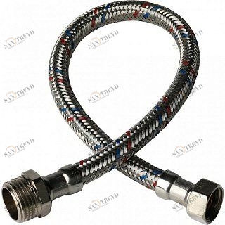 Гибкая подводка для воды НР 1/2 х ВР 1/2 STOUT - 400 мм SHF0085081515