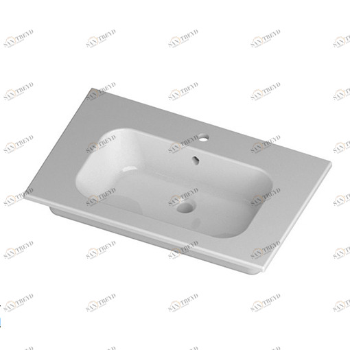 QS08151101 Встроенная раковина под столешницу овальная Disegno Ceramica 