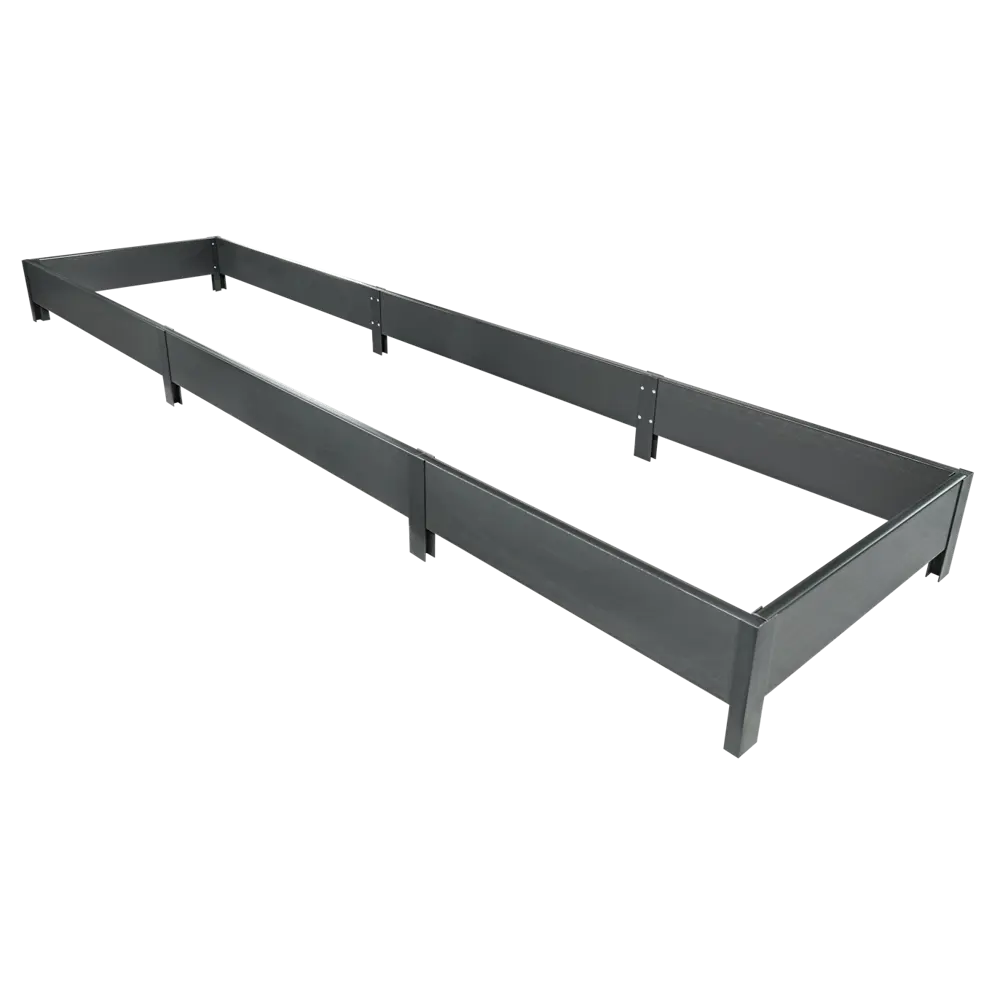 Высокая грядка 400x100x20 см графит 89458969 STLM-2161378 Santreyd 