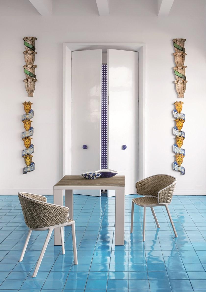 Ethimo Штабелируемый садовый стул Pluvia Pvpdimnw0 - Вид №8