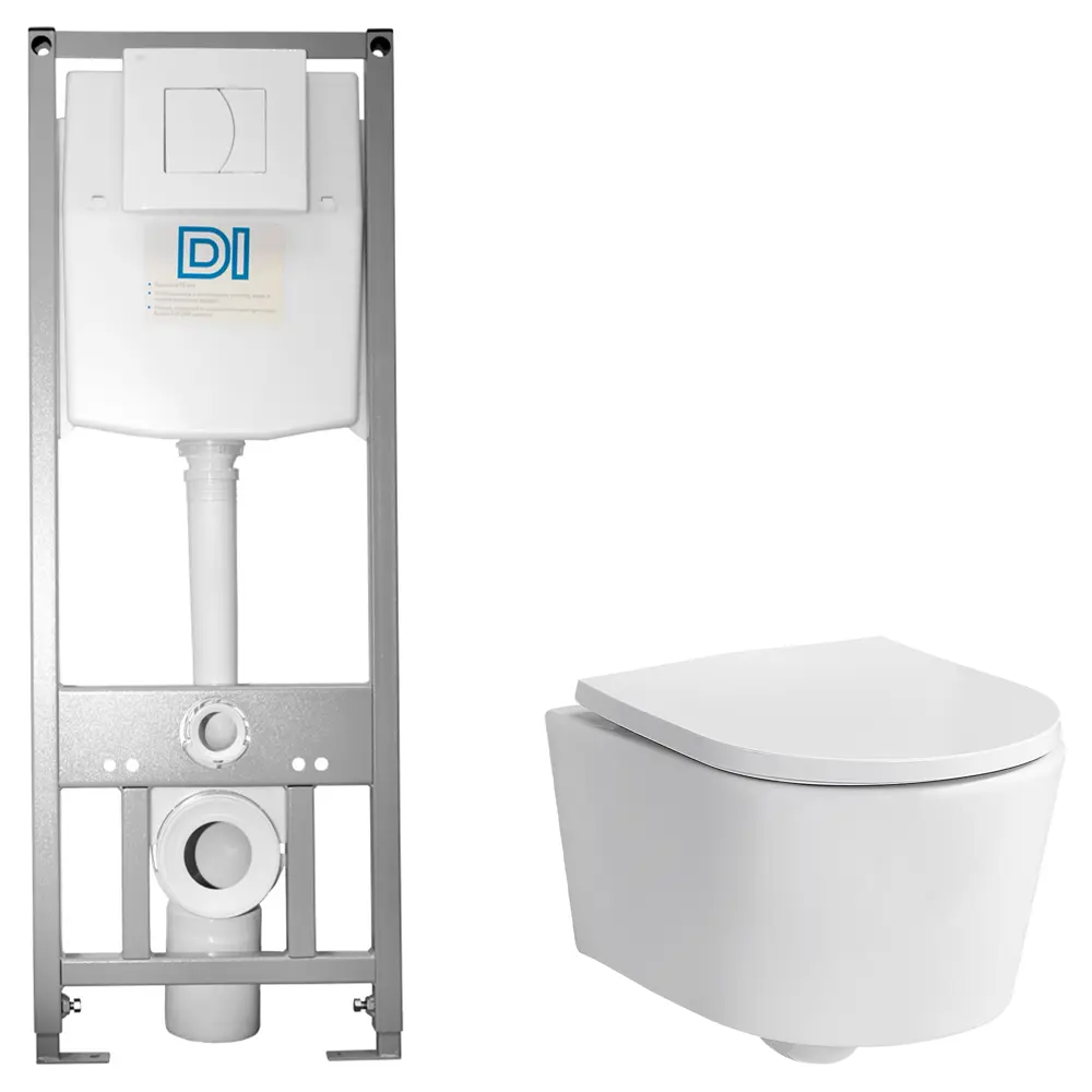 Комплект инсталляции Di с безободковым унитазом Sensea Neo STLM-2166823