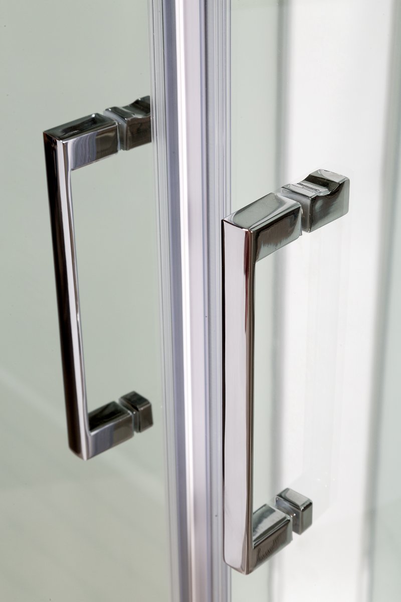 L 890 стандартная BLACK Душевая кабина DETO Серия L А09 LED с кнопкой - Вид №7