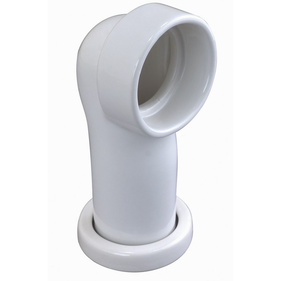 TC101530 Керамический соединитель для унитаза 90 градусов Thomas Crapper  - Вид №1