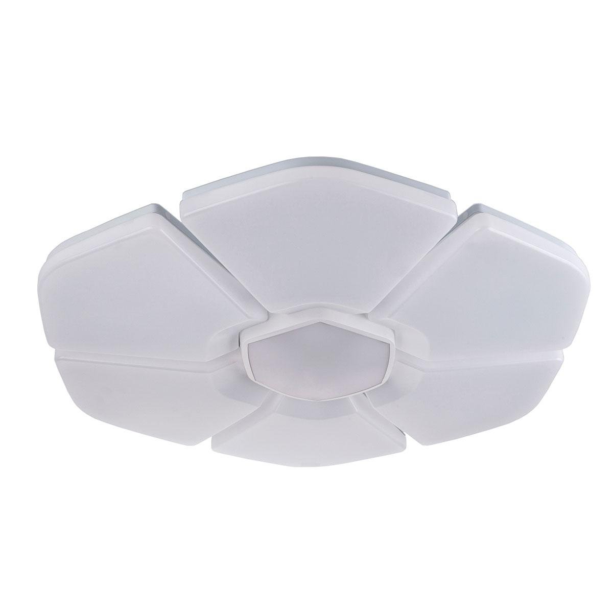 Потолочный светодиодный светильник IDLamp Jasmin 305/80PF-LEDWhite IDLAMP JASMIN 202424 Белый  - Вид №1