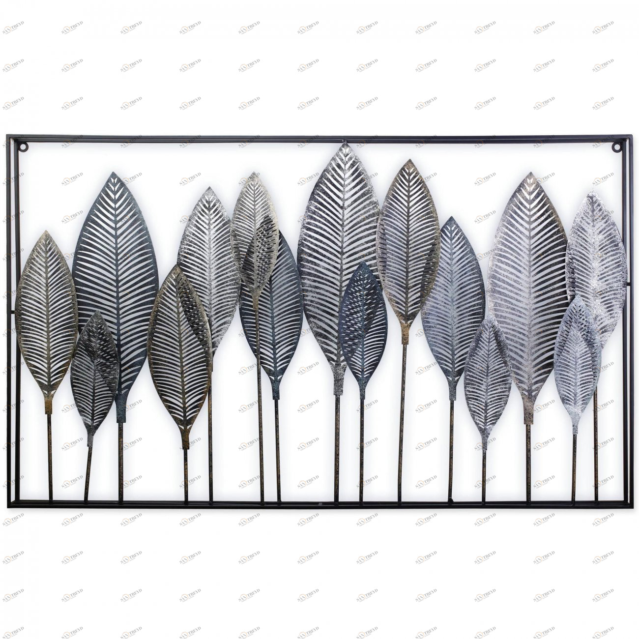 Декоративное настенное панно Forest ANKONA  217797 Серый;черный 