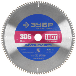 Диск пильный Зубр 36907-305-30-100 9107745