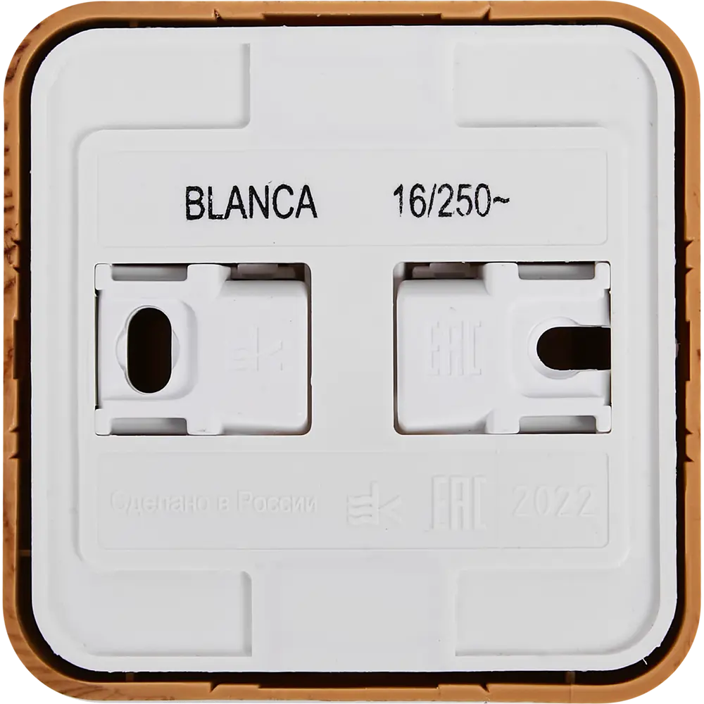 Розетка накладная Schneider Electric Blanca с заземлением со шторками цвет ясень 86721644 STLM-2165999 SYSTEME ELECTRIC - Вид №3