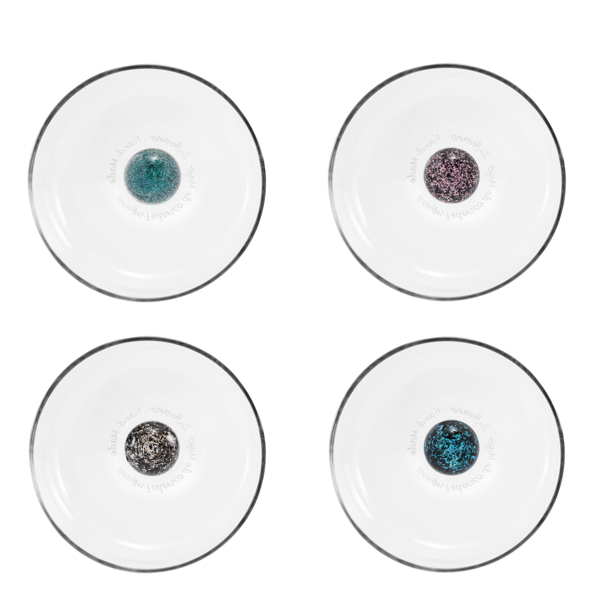 Стакан для воды из боросиликатного стекла Zafferano настольный шар ARCH-00093046 - Вид №2