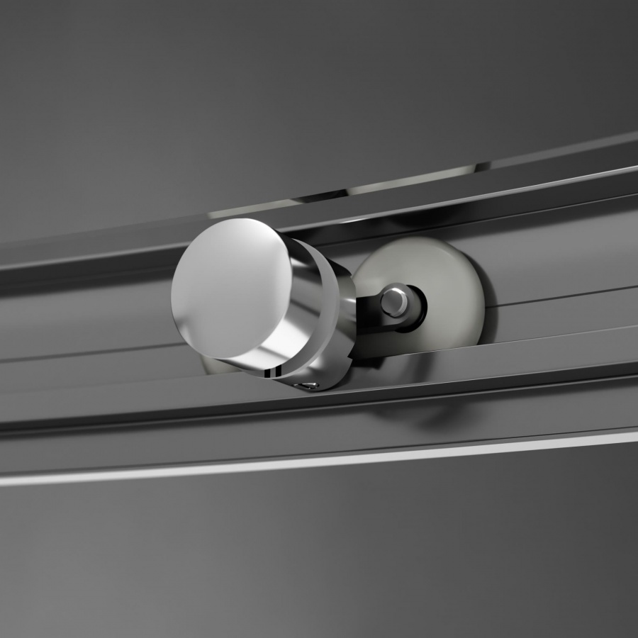 W83G-302U120CT Solo Slide 120 Душ. ограждение 120x80 стекло прозрачное проф хром глянц AM.PM Like - Вид №5