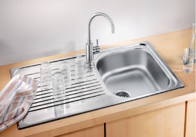 513441 Кухонная мойка Blanco Tipo 45 S Compact матовая  Blanco Tipo