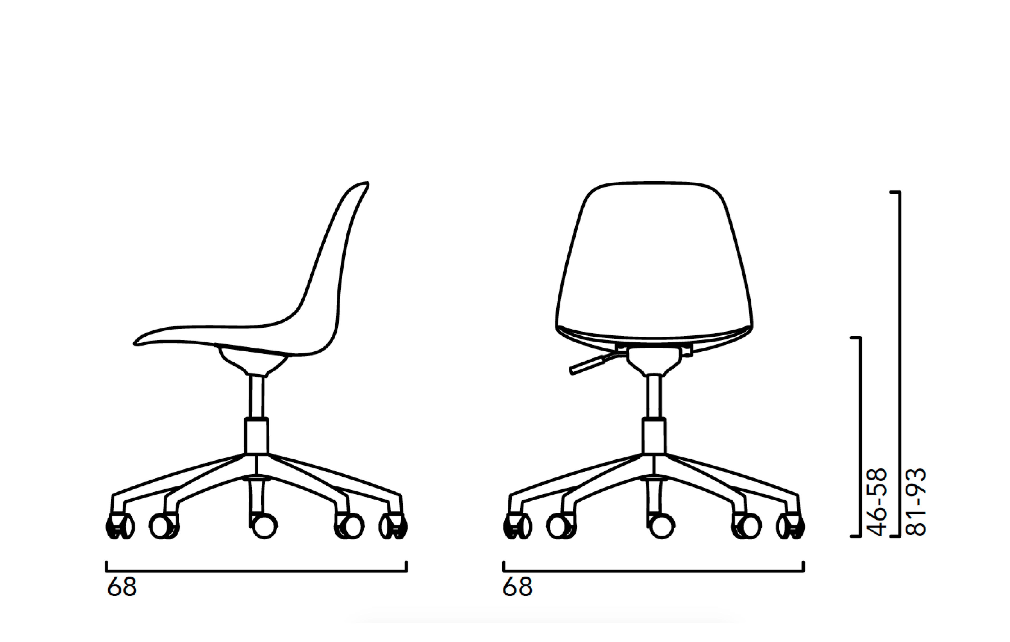 Вращающееся кресло Crassevig Pola ARCH-00100923 - Вид №3