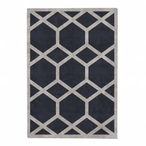 Ковер Ashton Steel 150x220 серый RUGBERRY ДИЗАЙНЕРСКИЕ, AHSTON 326041 Серый