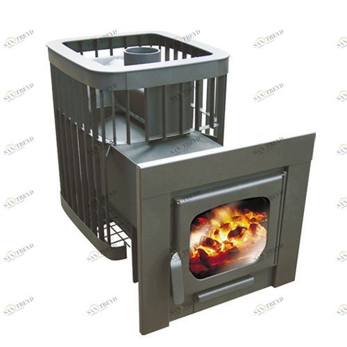 Печь для бани Варвара Мини Каменка Панорама вынос 280 3751