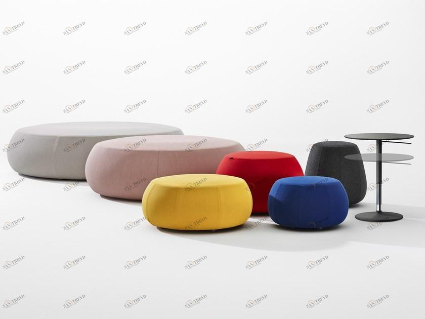 arper Пуф из мягкой ткани Pix sun-id-1492392